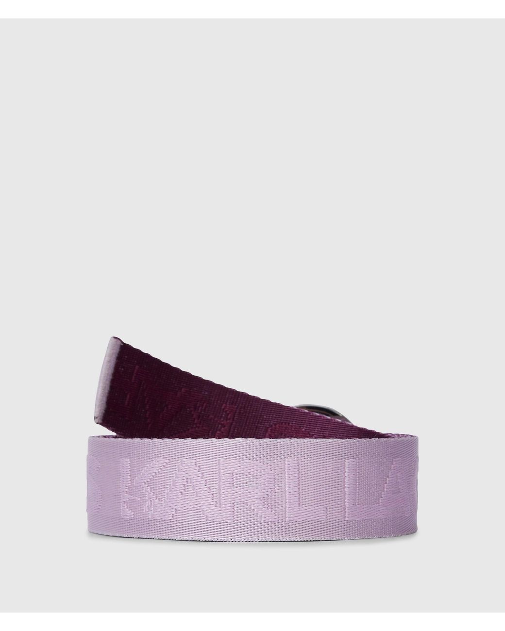 KL Jeans Purple Reversible Webbing Belt