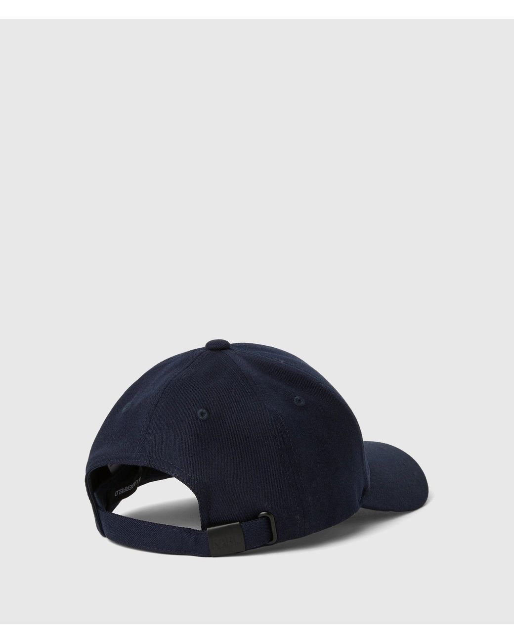 Karl Lagerfeld Blue Kameo Baseball Cap for men