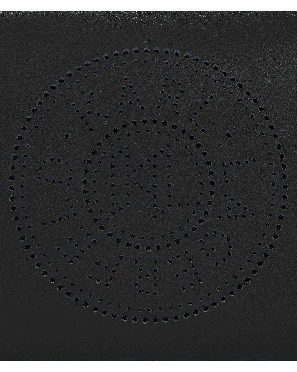 Karl Lagerfeld Black K/Circle Perforated Crossbody Bag