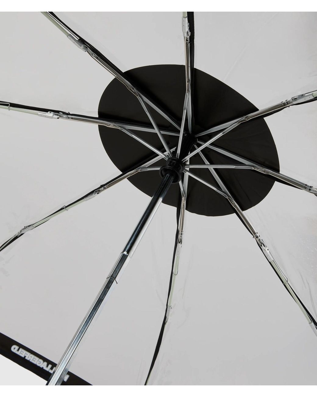 Karl Lagerfeld Natural Logo Small Umbrella