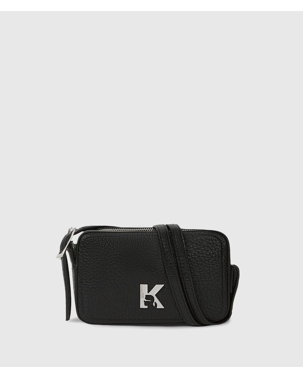 KL Jeans Black K Logo Camera Bag