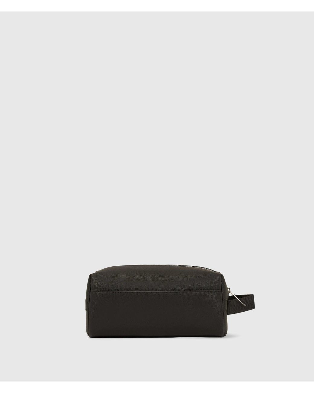 Karl Lagerfeld Black K/Monogram Leather Wash Bag for men