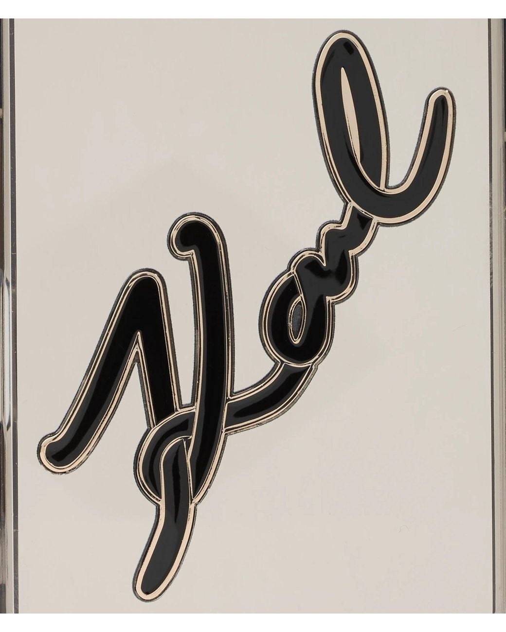 Karl Lagerfeld Natural Signature Iphone 17 Pro Case