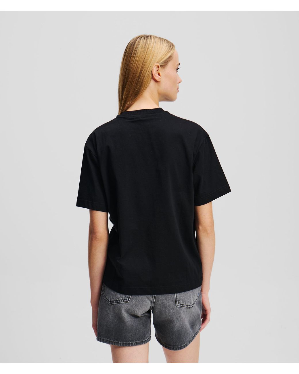 KL Jeans Black Klj Box Logo T-Shirt