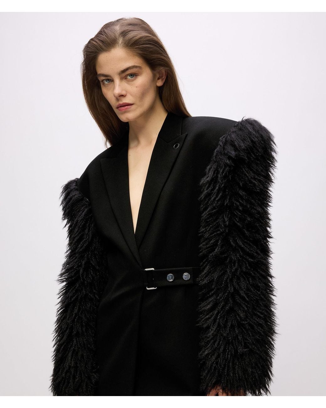 Karl Lagerfeld Black Kl Studio Blazer Dress