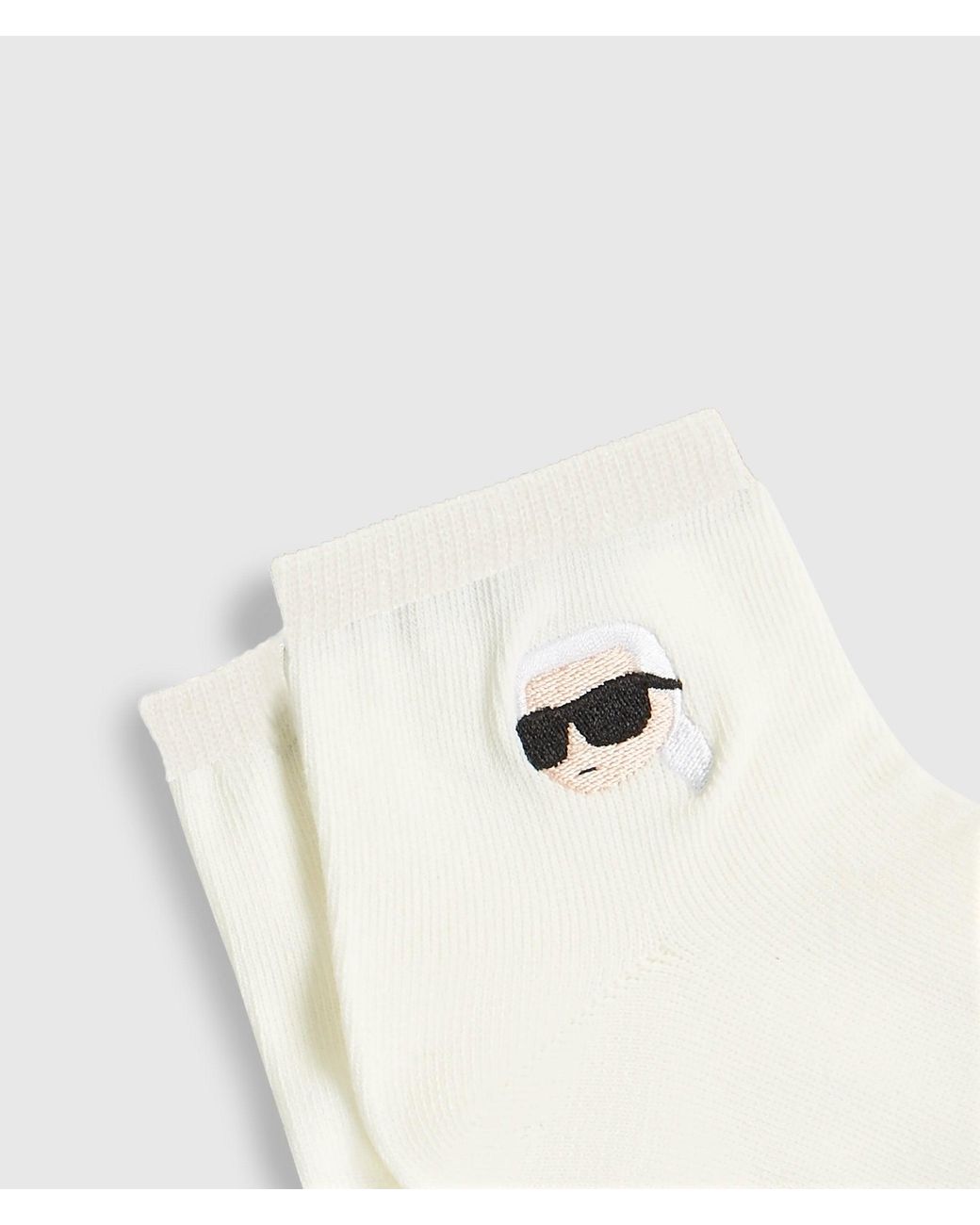 Karl Lagerfeld Pink Ikon Short Socks – 3-Pack
