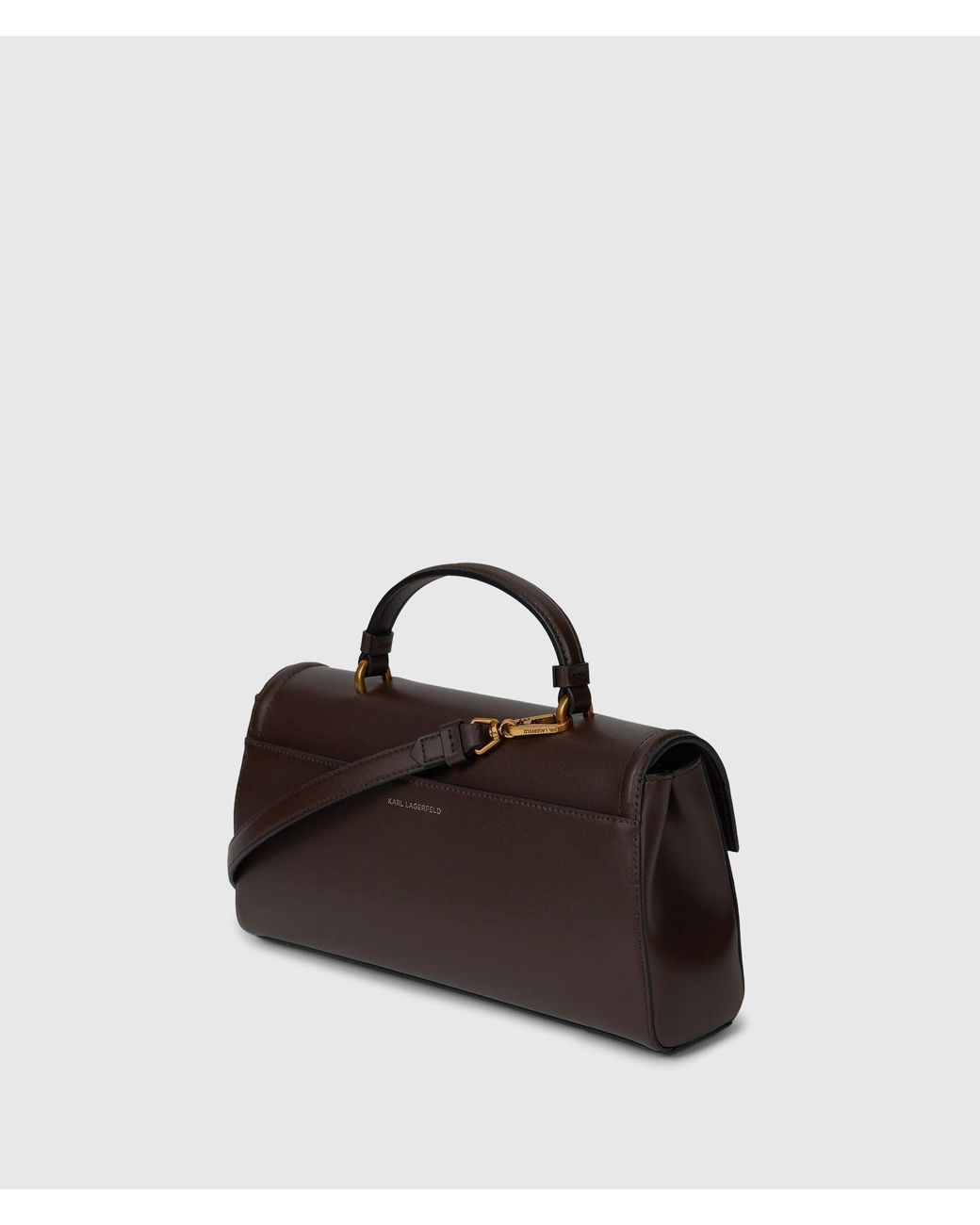 Karl Lagerfeld Black K/Autograph Small Top Handle Bag
