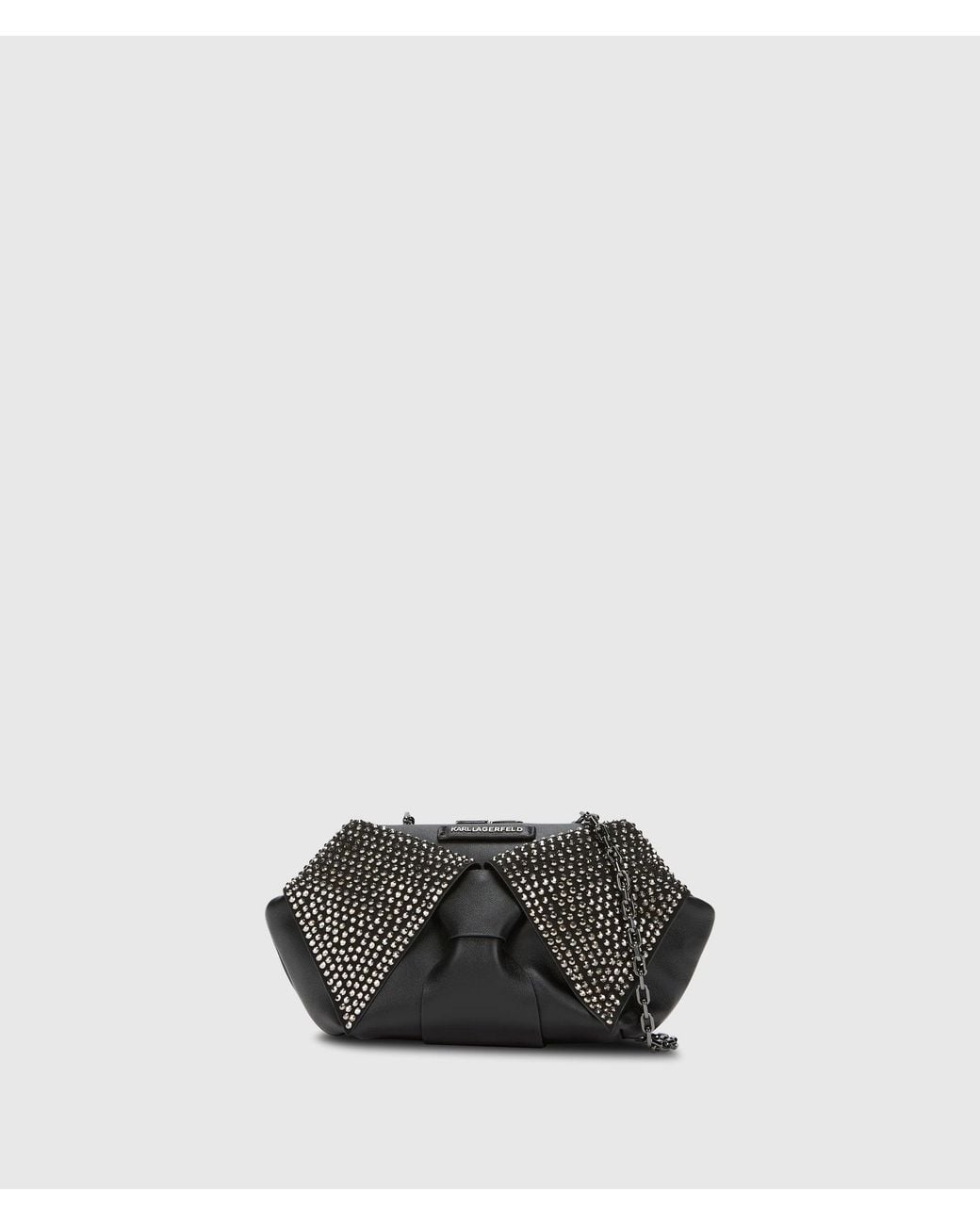 Karl Lagerfeld Multicolor K/Novelty Studded Collar And Tie Bag