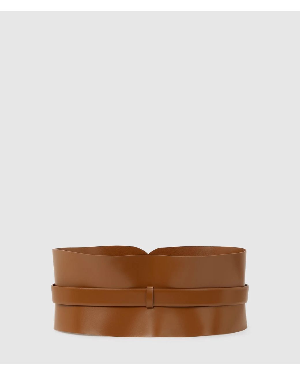 Karl Lagerfeld Brown K/Essential Belt