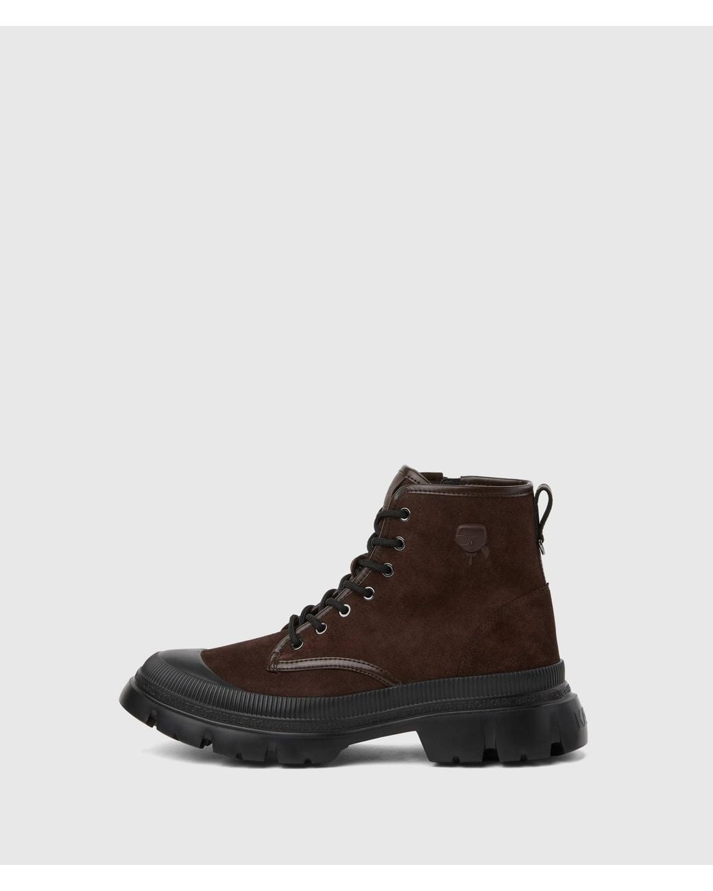 Karl Lagerfeld Brown Ikon Nft Trekka Boots for men