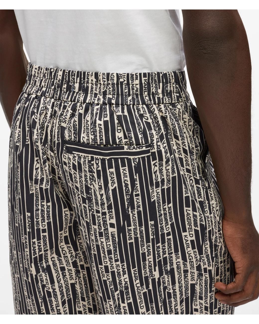 KL Jeans Multicolor All-Over-Print Shorts, Multicoloured for men