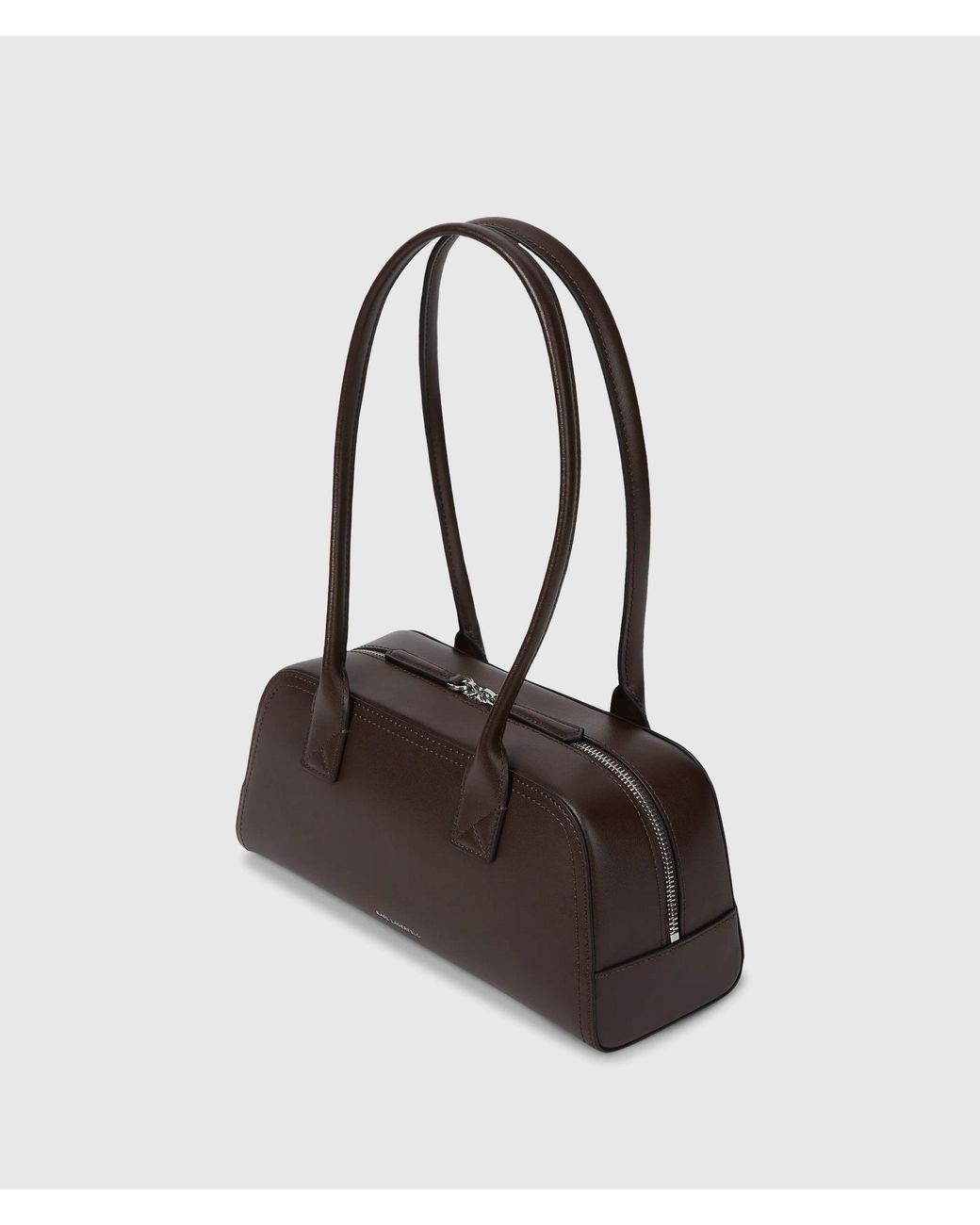 Karl Lagerfeld White K/Daily Small Elongated Shoulder Bag