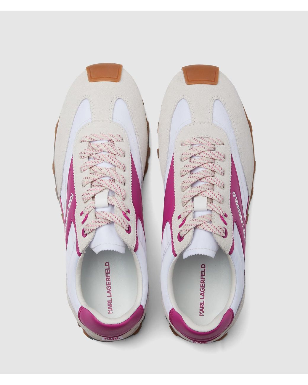 Karl Lagerfeld Pink Sonar Sneakers