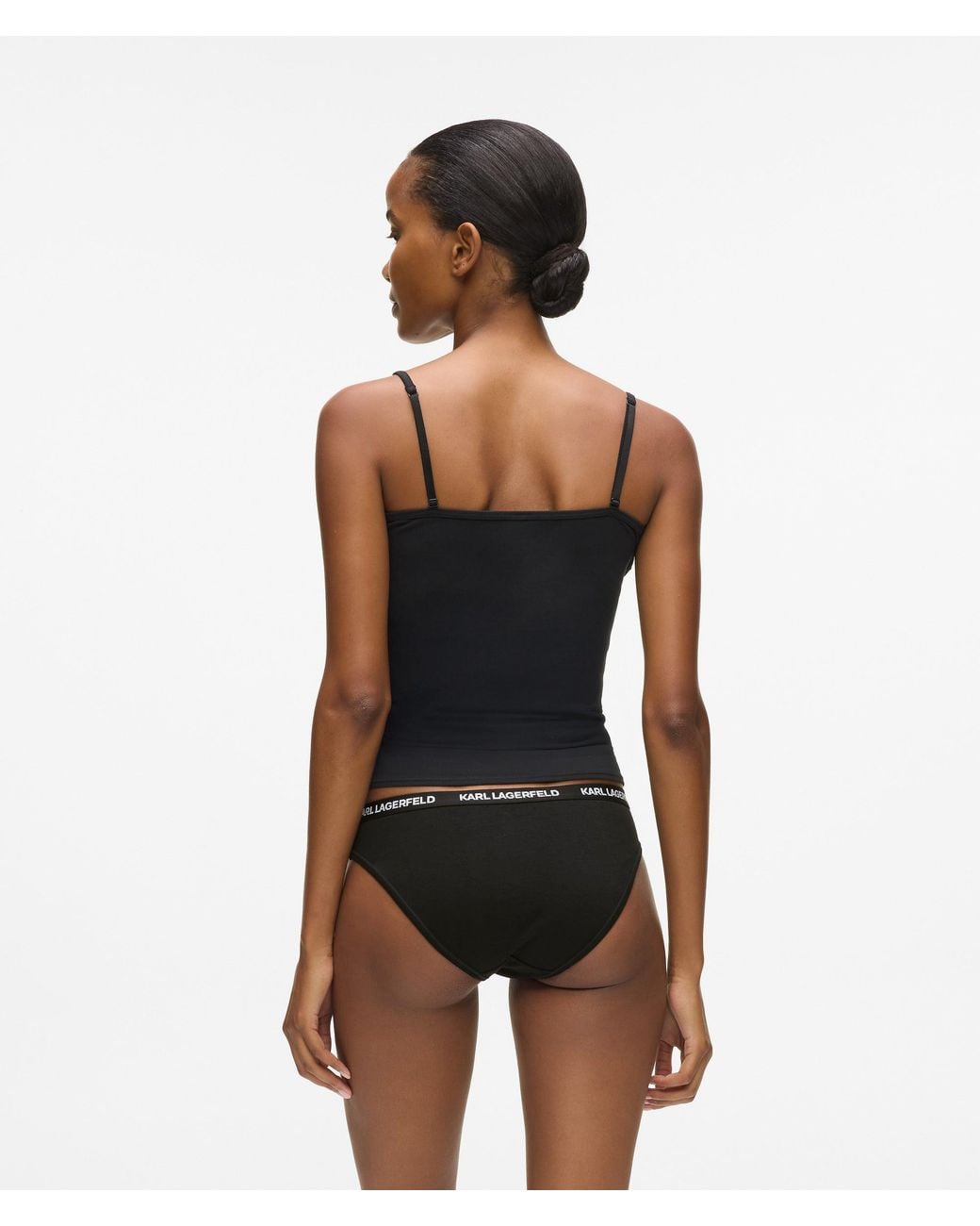 Karl Lagerfeld Black Logo Brief – 3-Pack