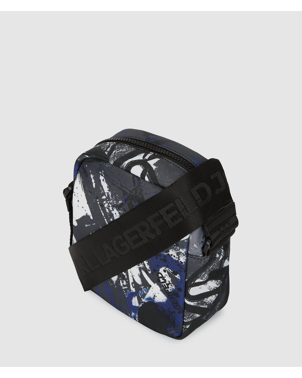 Sac Bandoulière À Imprimé Graffiti, Homme, Impression De Peintres, Impression Bleue Sur Toute La Surface, Taille KL Jeans pour homme en coloris Black