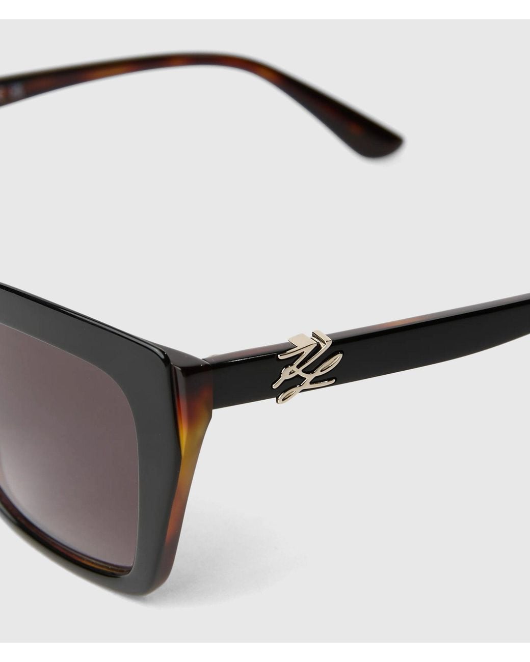 Karl Lagerfeld Multicolor Autograph Butterfly Sunglasses