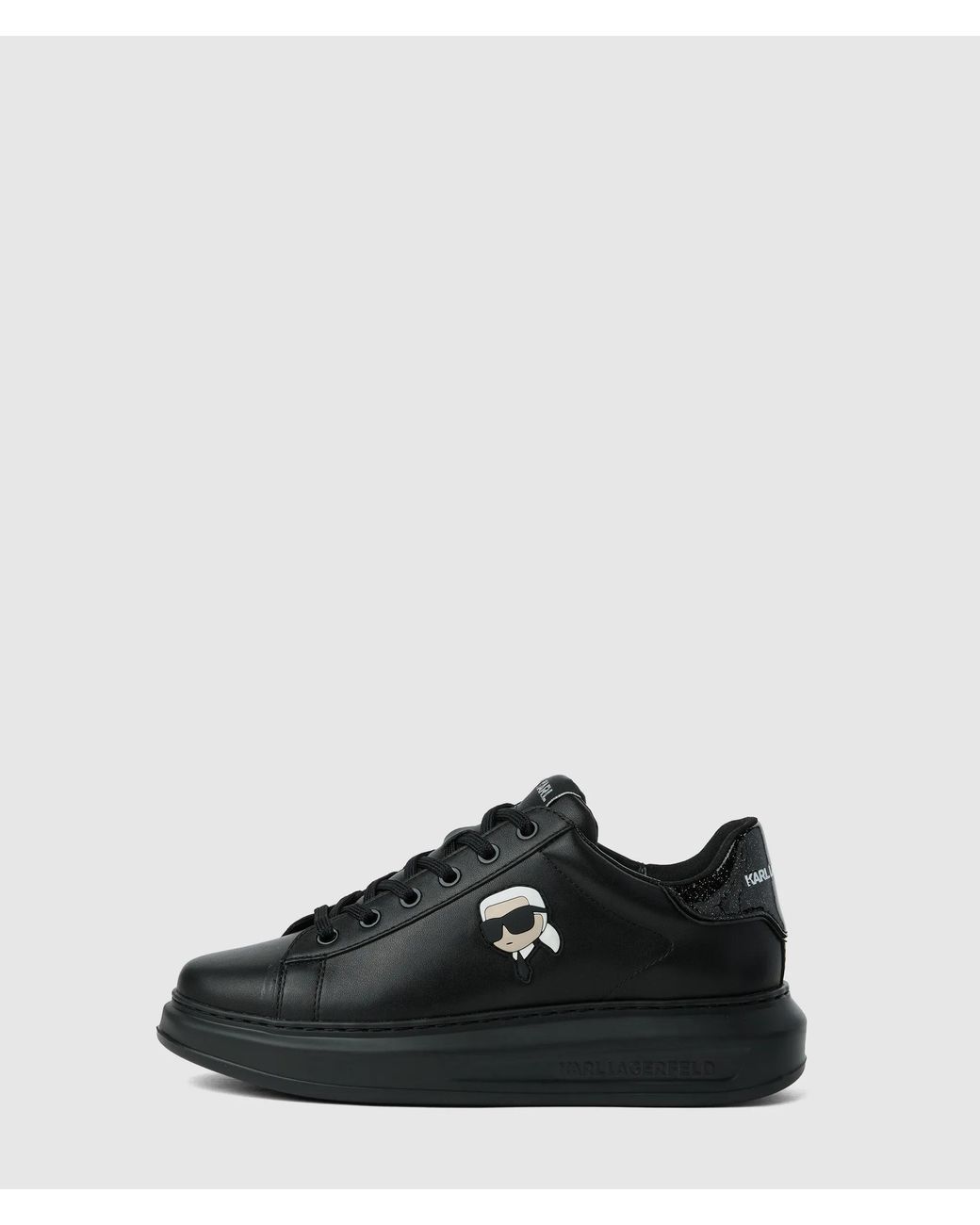 Karl Lagerfeld Black Ikon Nft Kapri Sneakers