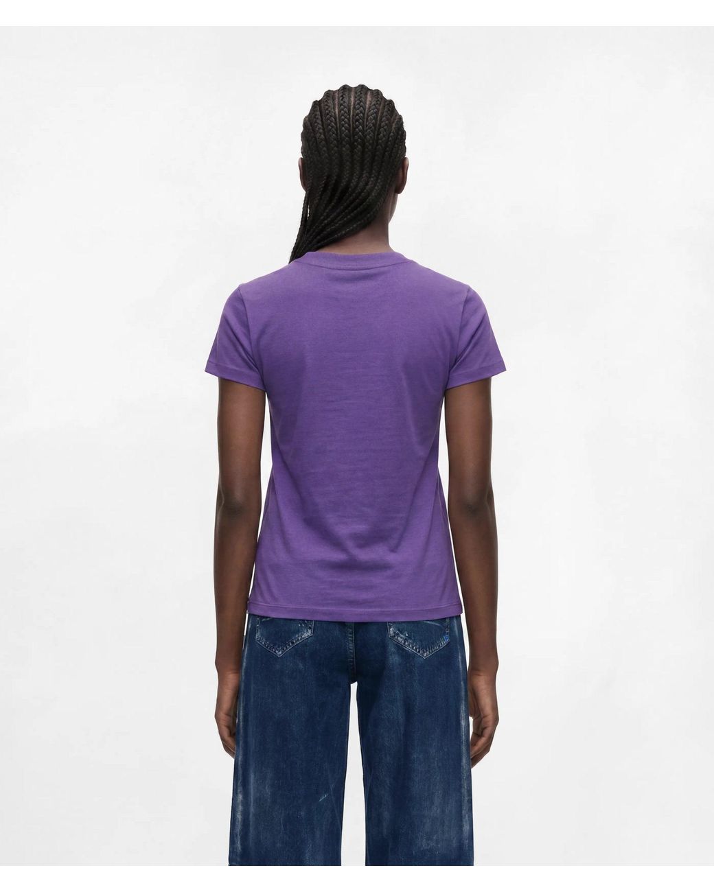 KL Jeans Purple Slim-Fit T-Shirt