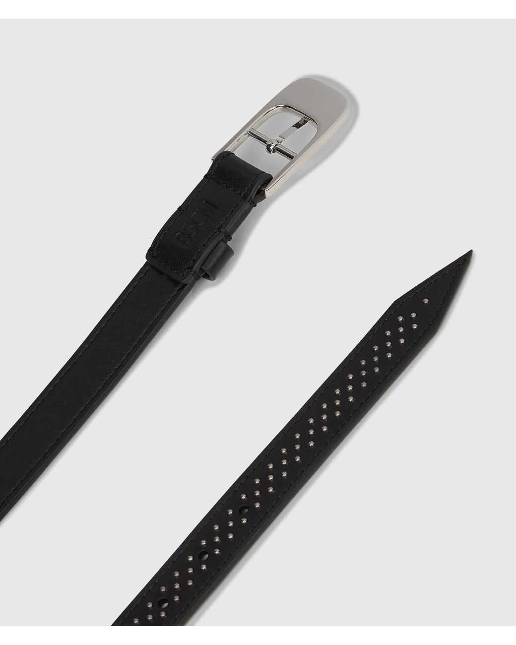 Karl Lagerfeld Black K/Autograph Studded Belt