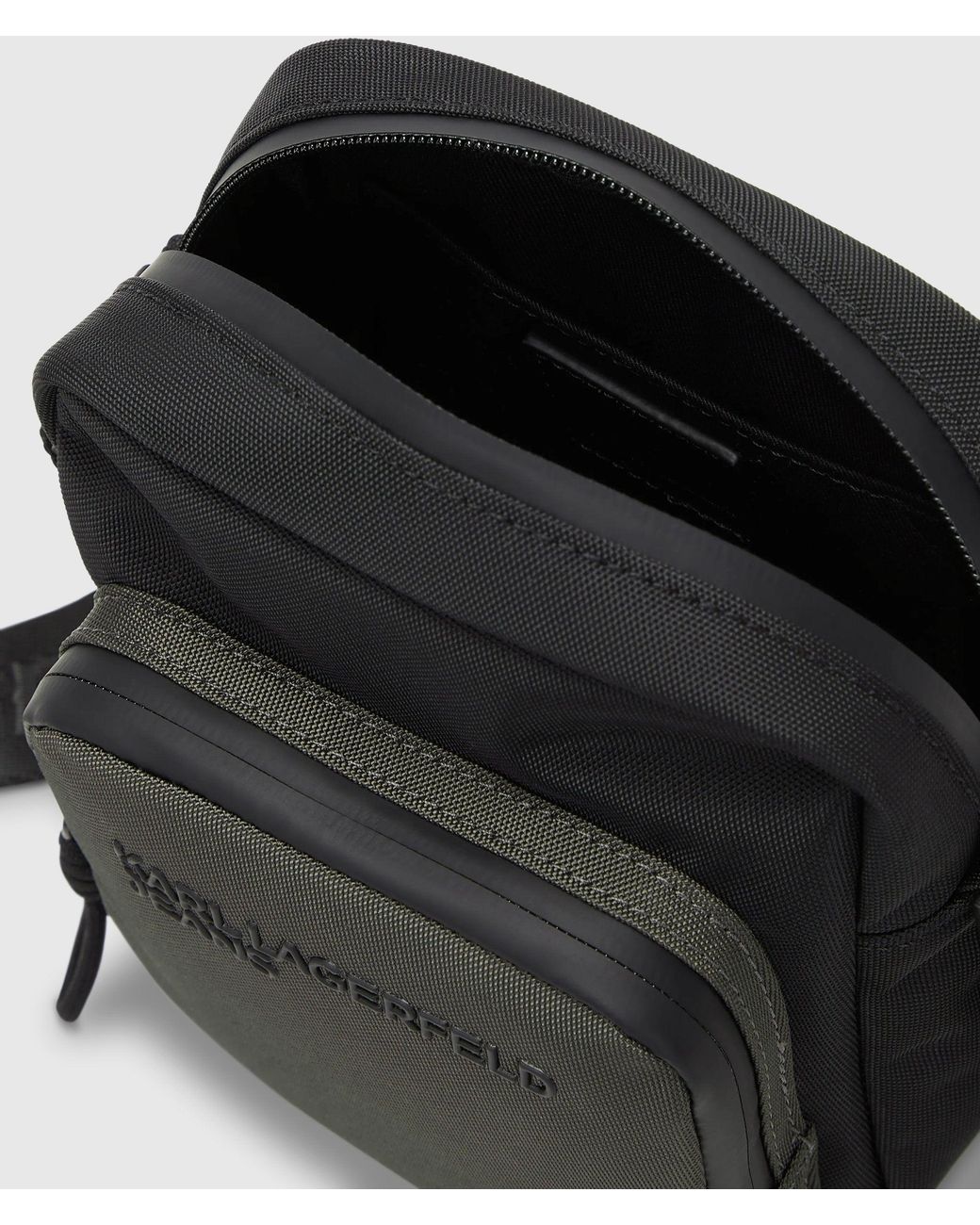 KL Jeans Black Everyday Reporter Bag for men