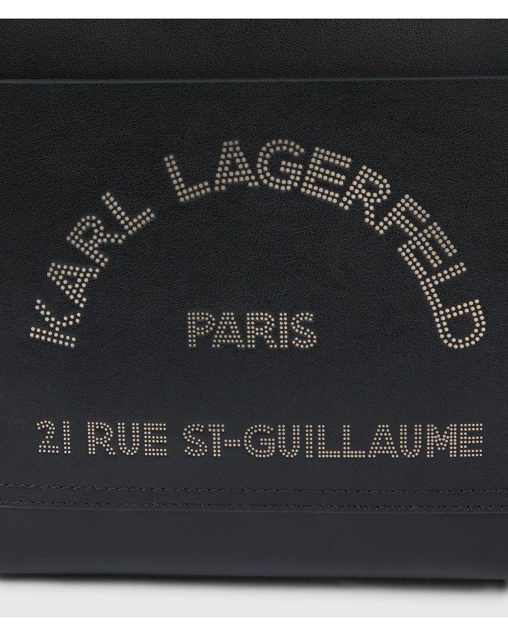 Karl Lagerfeld Black K/Daily Small Pocket Tote Bag