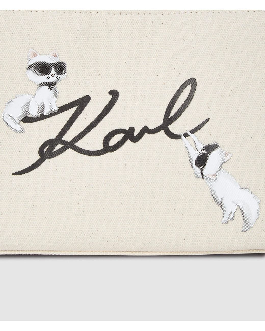 karl-lagerfeld-ikon-signature-choupette-tote-bag-in-natural-lyst