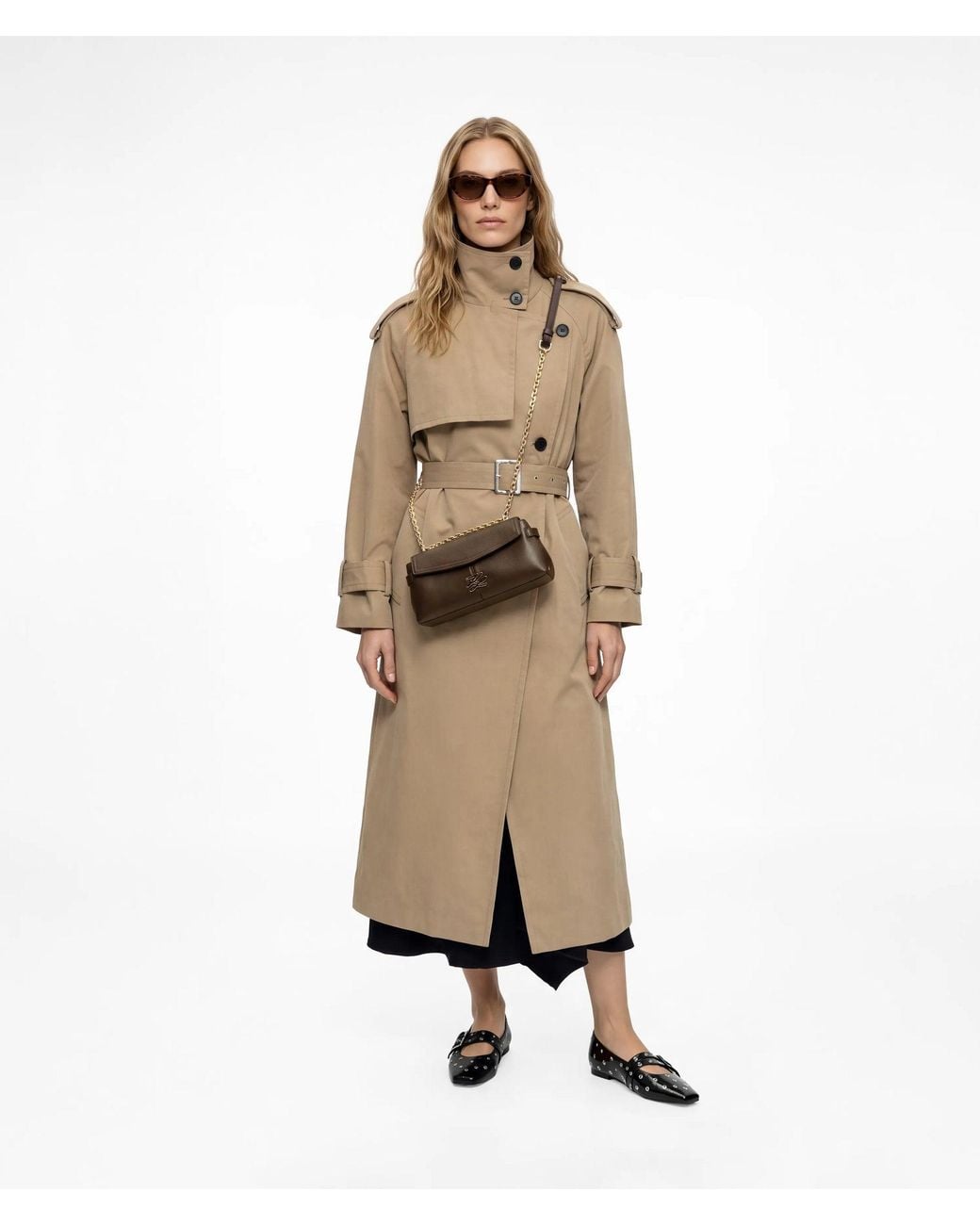 Single Chain Magnets KARL LAGERFELD K/Autograph Chain Crossbody Bag in Brown | Lyst
