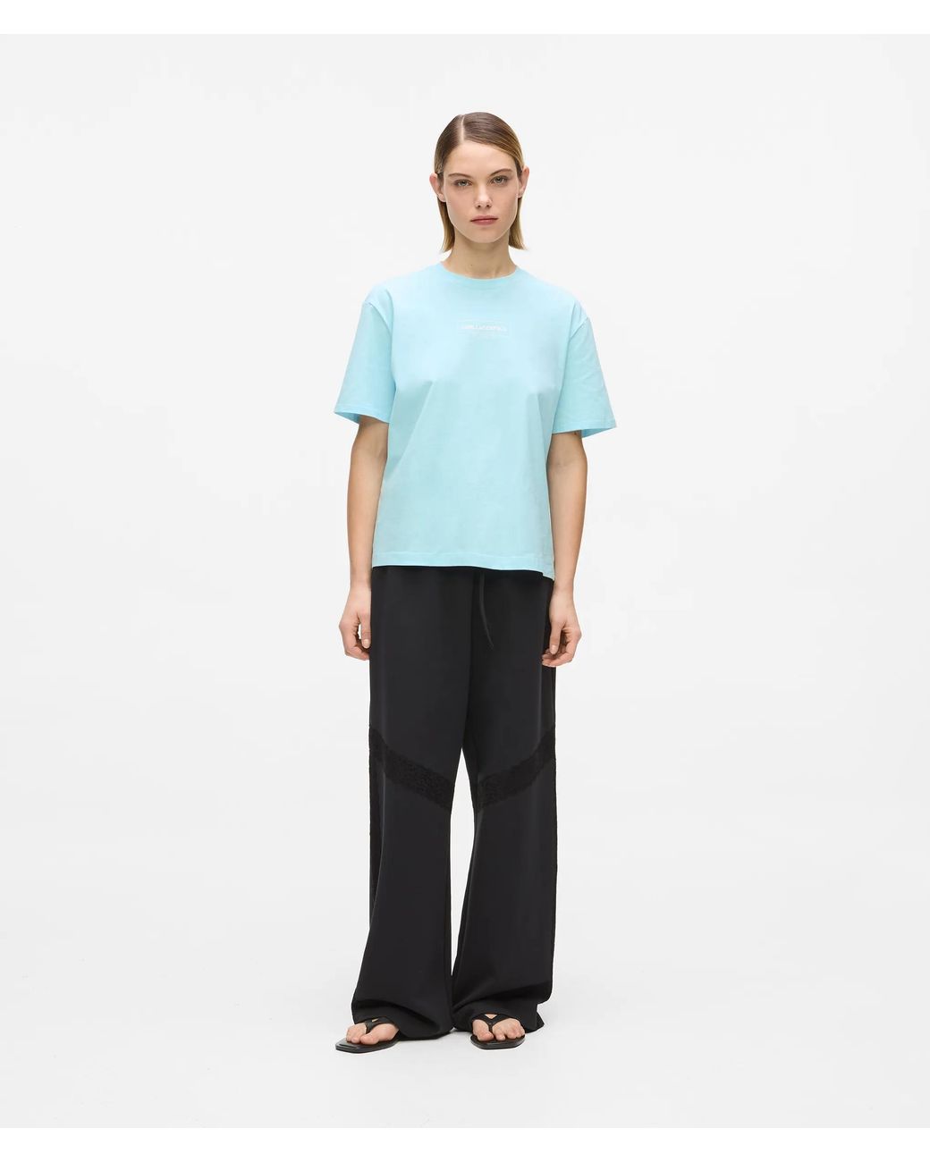 KL Jeans Blue Outline Logo T-Shirt
