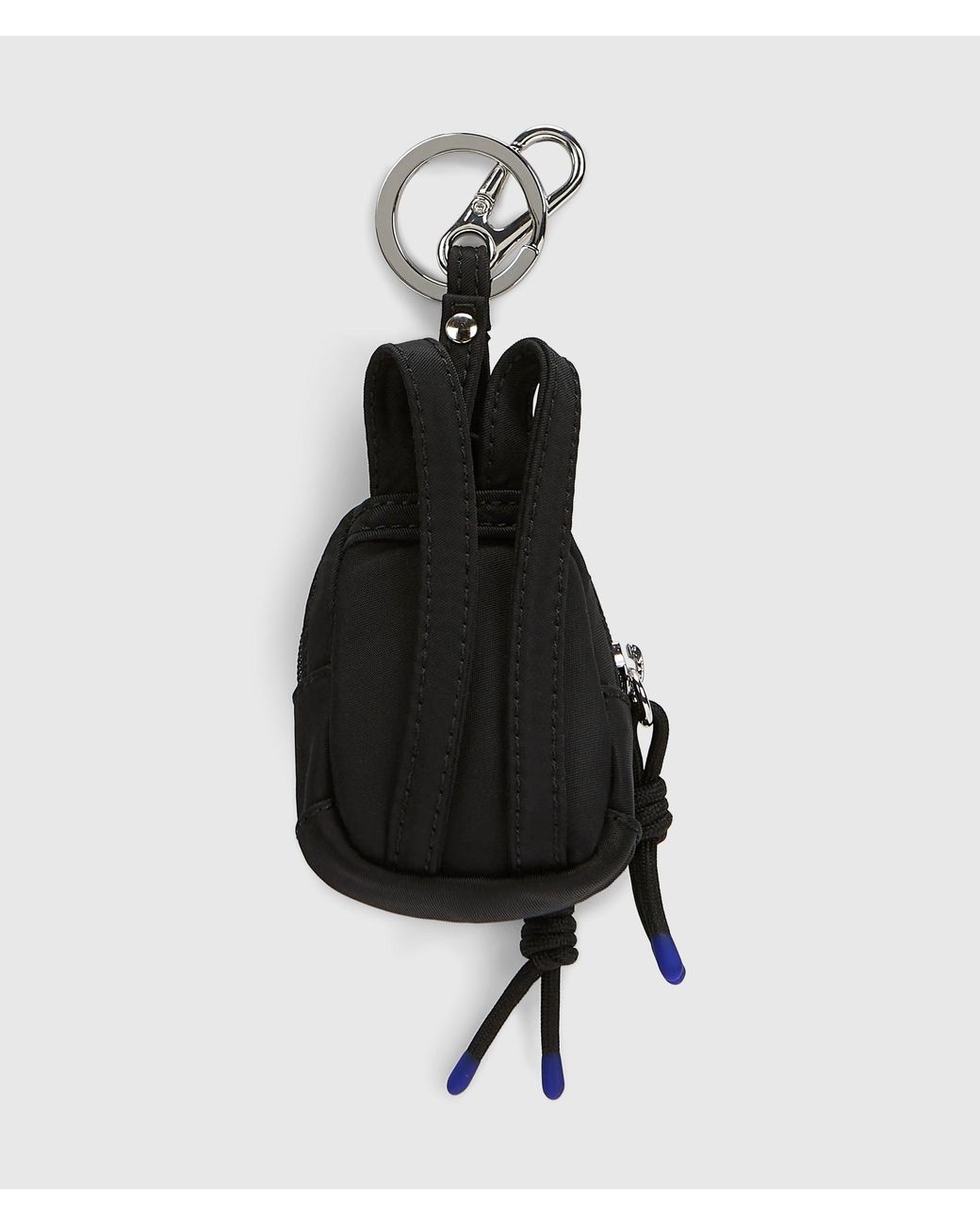 KL Jeans Black Logo Backpack Charm