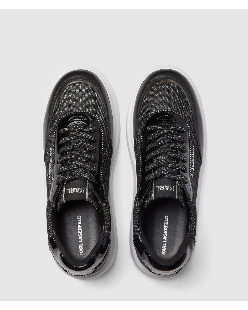 Karl Lagerfeld Black Anakapri Sneakers