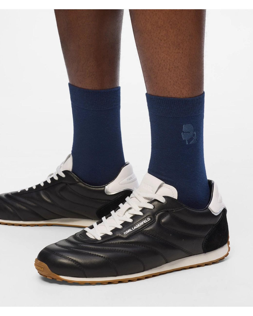 Karl Lagerfeld Blue Kameo Socks – 5-Pack, Multicoloured for men