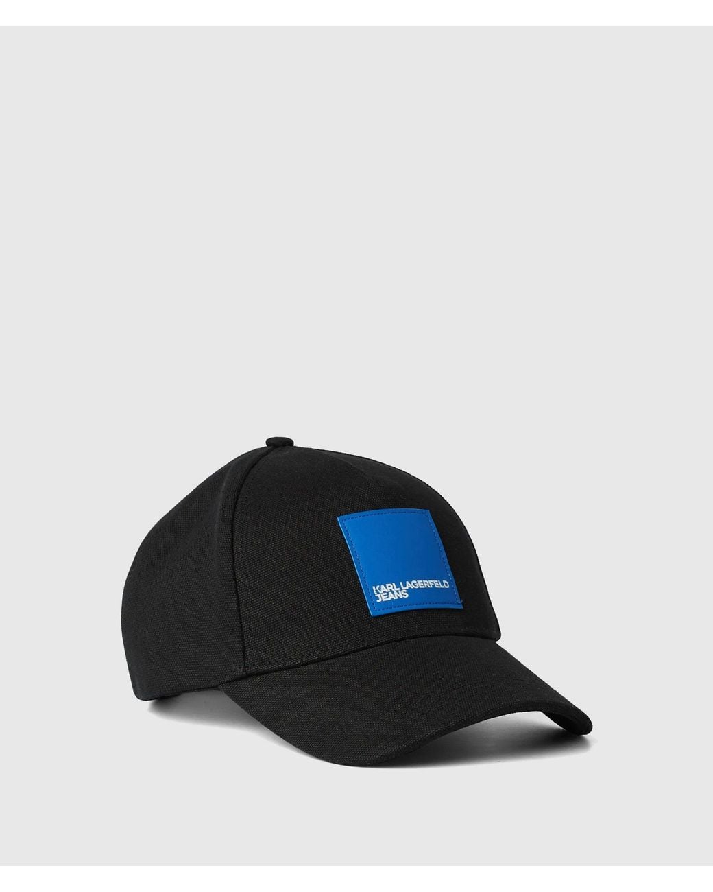 KL Jeans Blue Logo Patch Cap for men