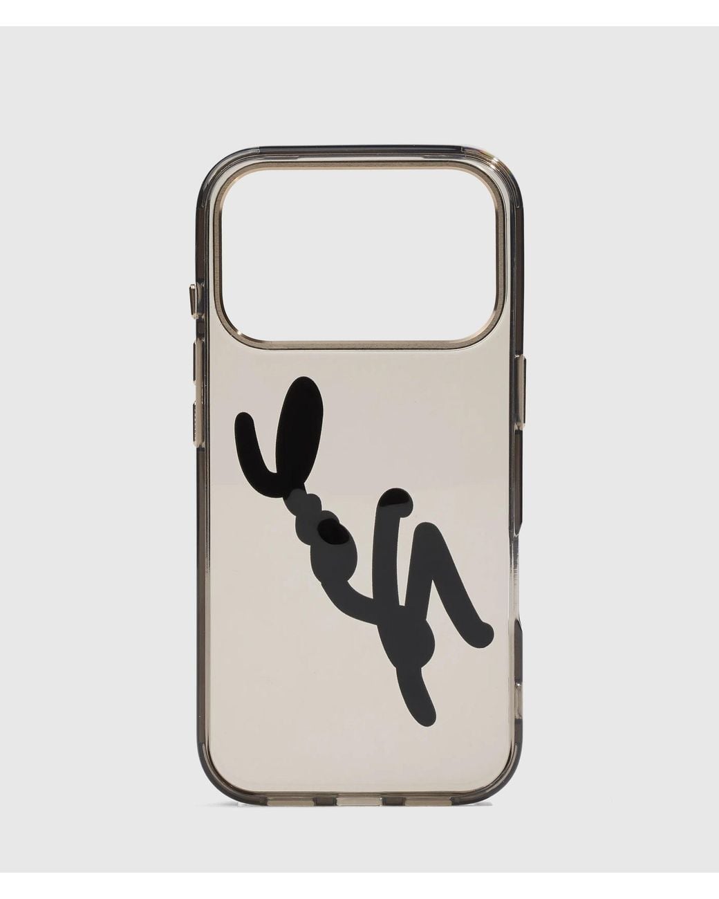 Karl Lagerfeld Natural Signature Iphone 17 Pro Case