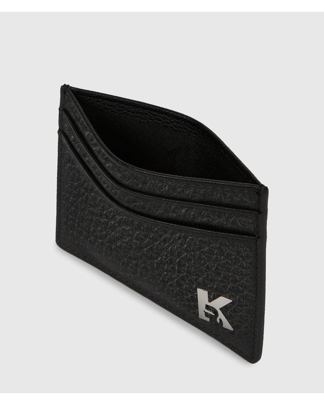 KL Jeans Black K Logo Cardholder