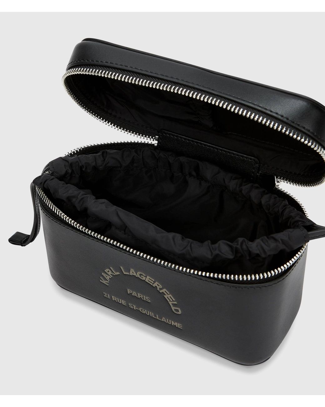 Karl Lagerfeld Black K/Daily Vanity Case