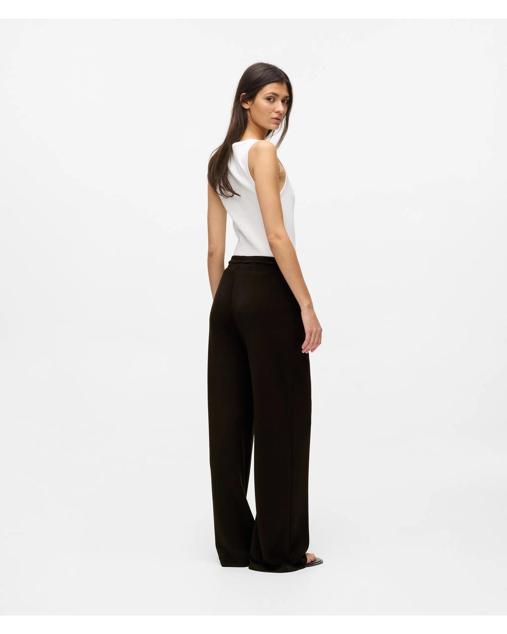 Karl Lagerfeld White Rue St-Guillaume Sweatpants
