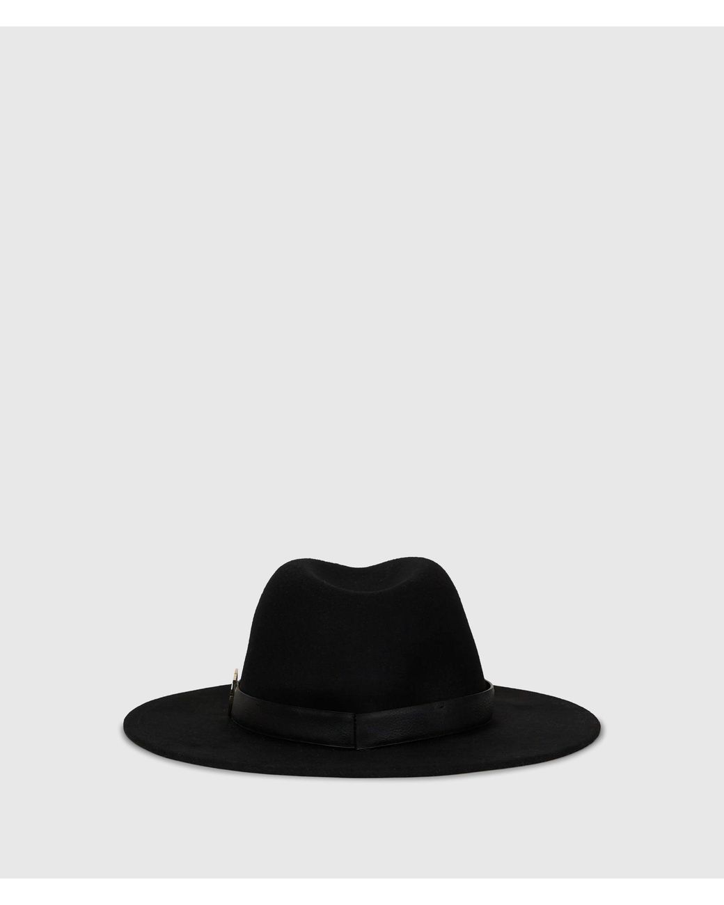 Karl Lagerfeld Black K/Autograph Wool Fedora
