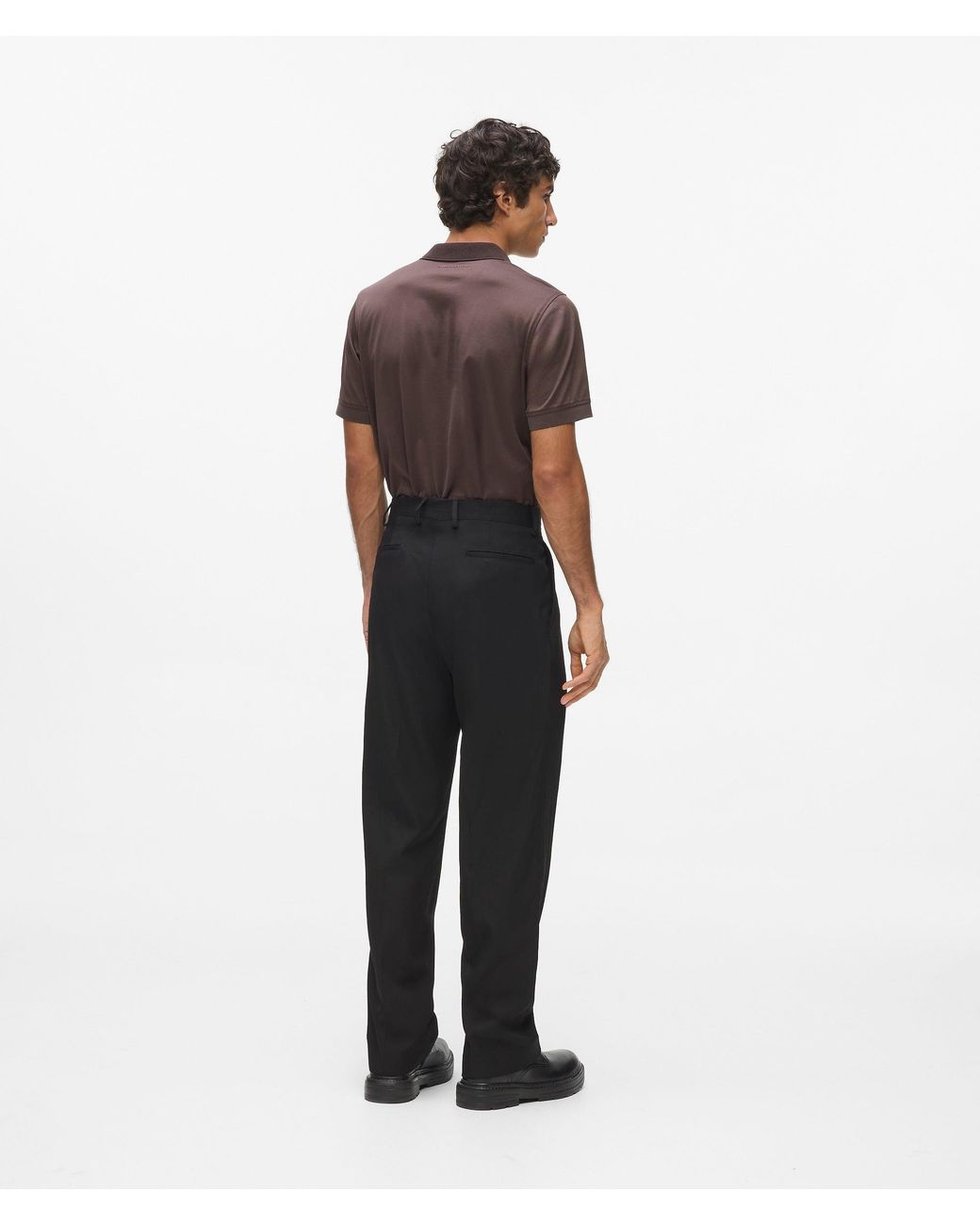 Karl Lagerfeld Black Tailored Pants for men