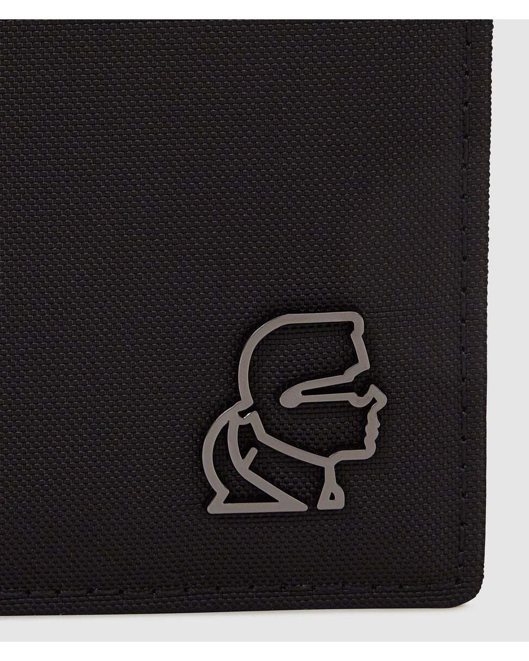 Karl Lagerfeld Black K/Kameo Wallet for men