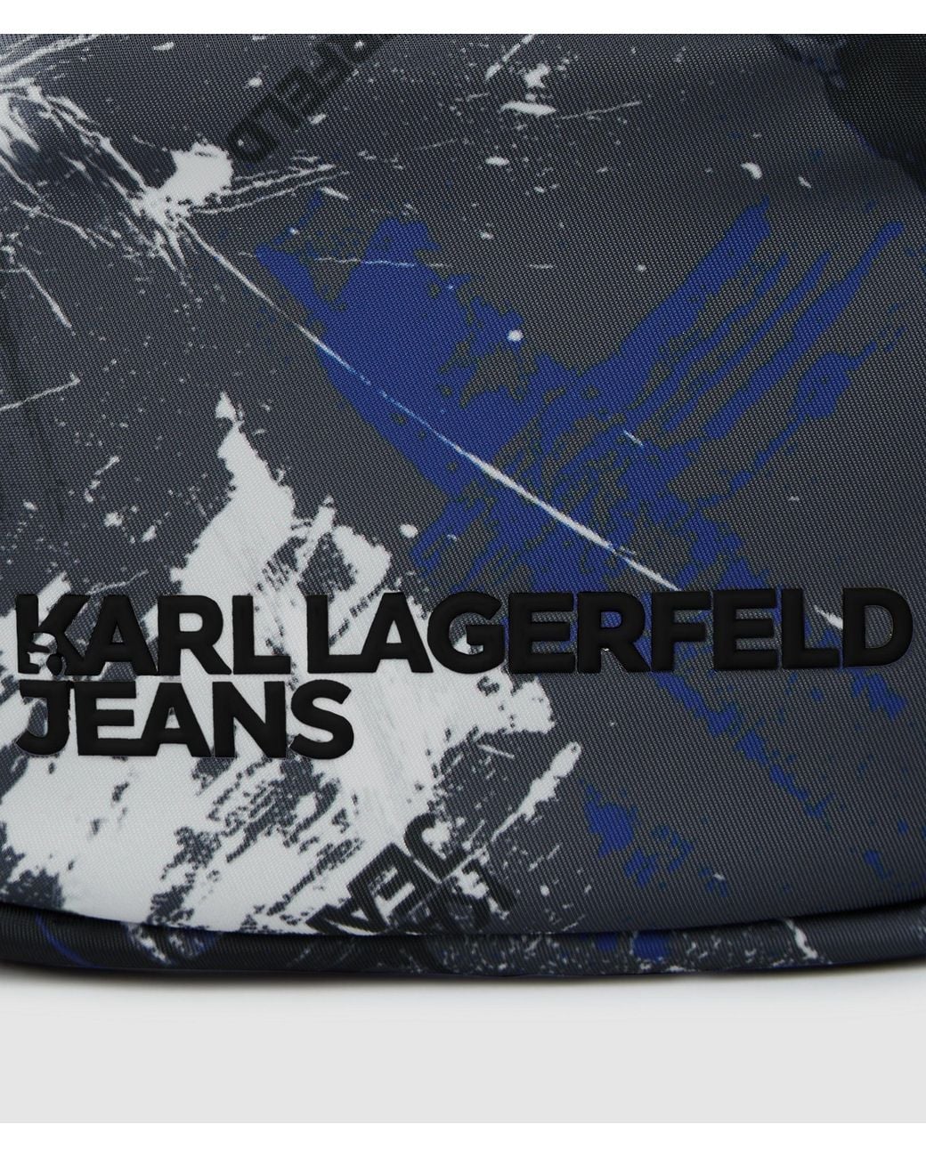 Sac Bandoulière À Imprimé Graffiti, Homme, Impression De Peintres, Impression Bleue Sur Toute La Surface, Taille KL Jeans pour homme en coloris Black