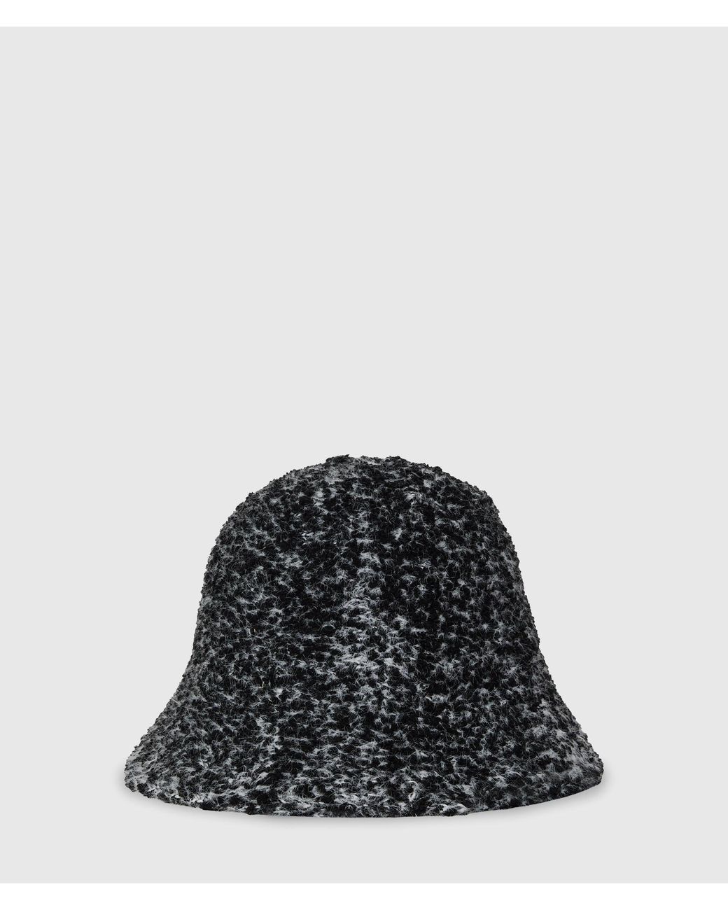 Karl Lagerfeld Black K/Autograph Boucle Bucket Hat