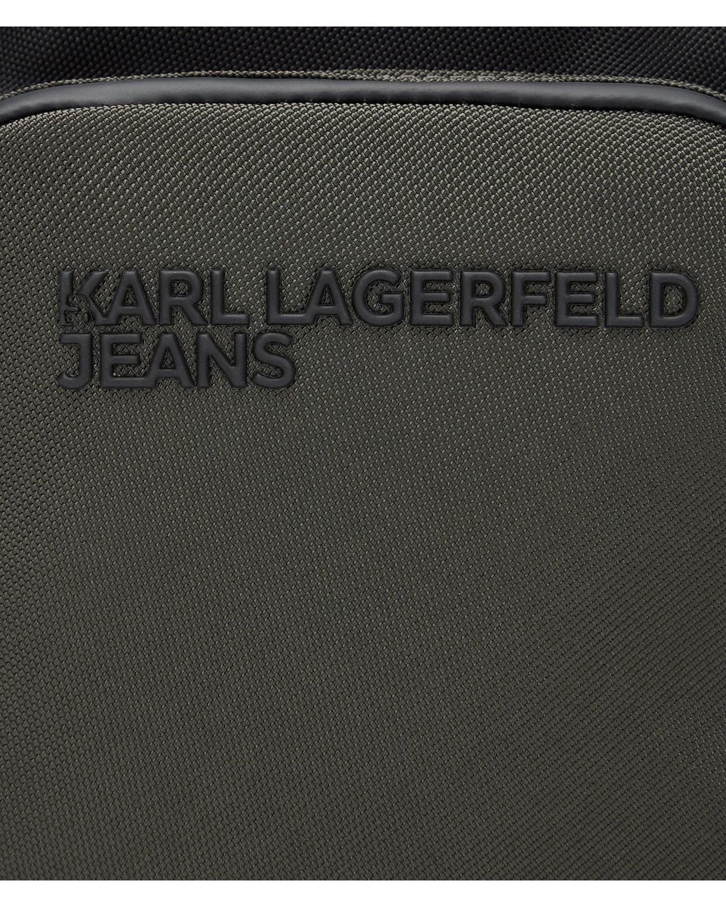 KL Jeans Black Everyday Reporter Bag for men