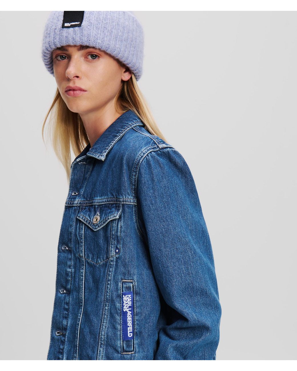 KL Jeans Blue Regular-Fit Denim Jacket