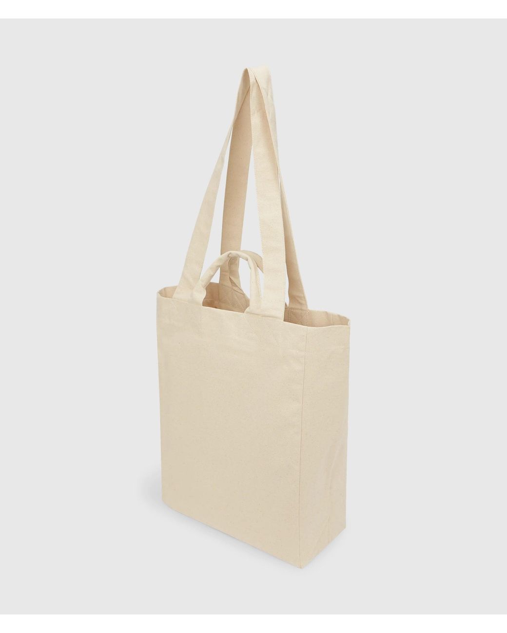 Karl Lagerfeld Natural Logo Tall Tote Bag for men