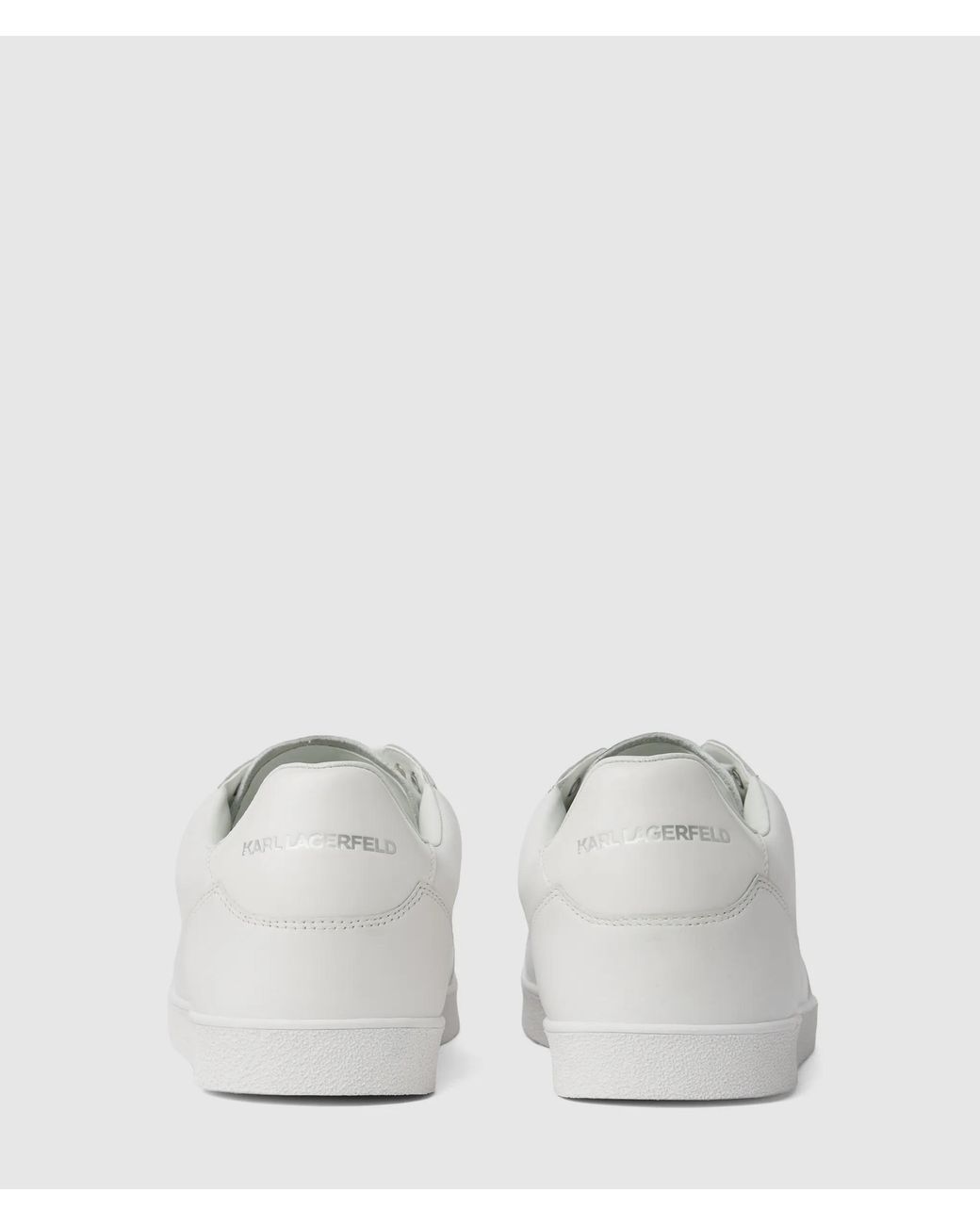 Karl Lagerfeld White Ikon Nft Patch Sneakers for men