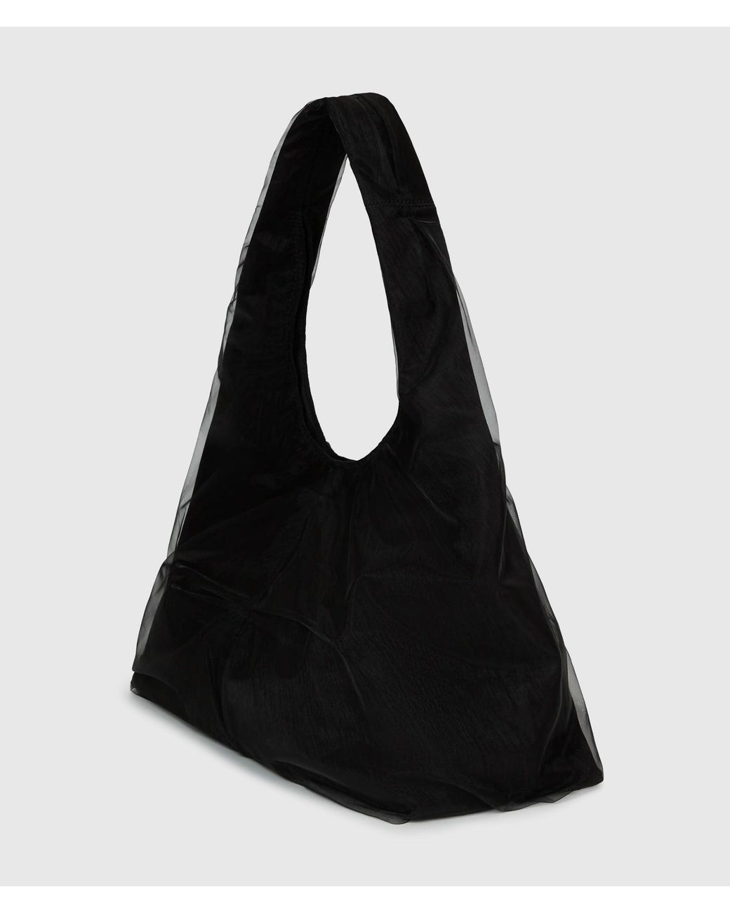 Karl Lagerfeld Black Rue St-Guillaume Mesh Hobo Bag
