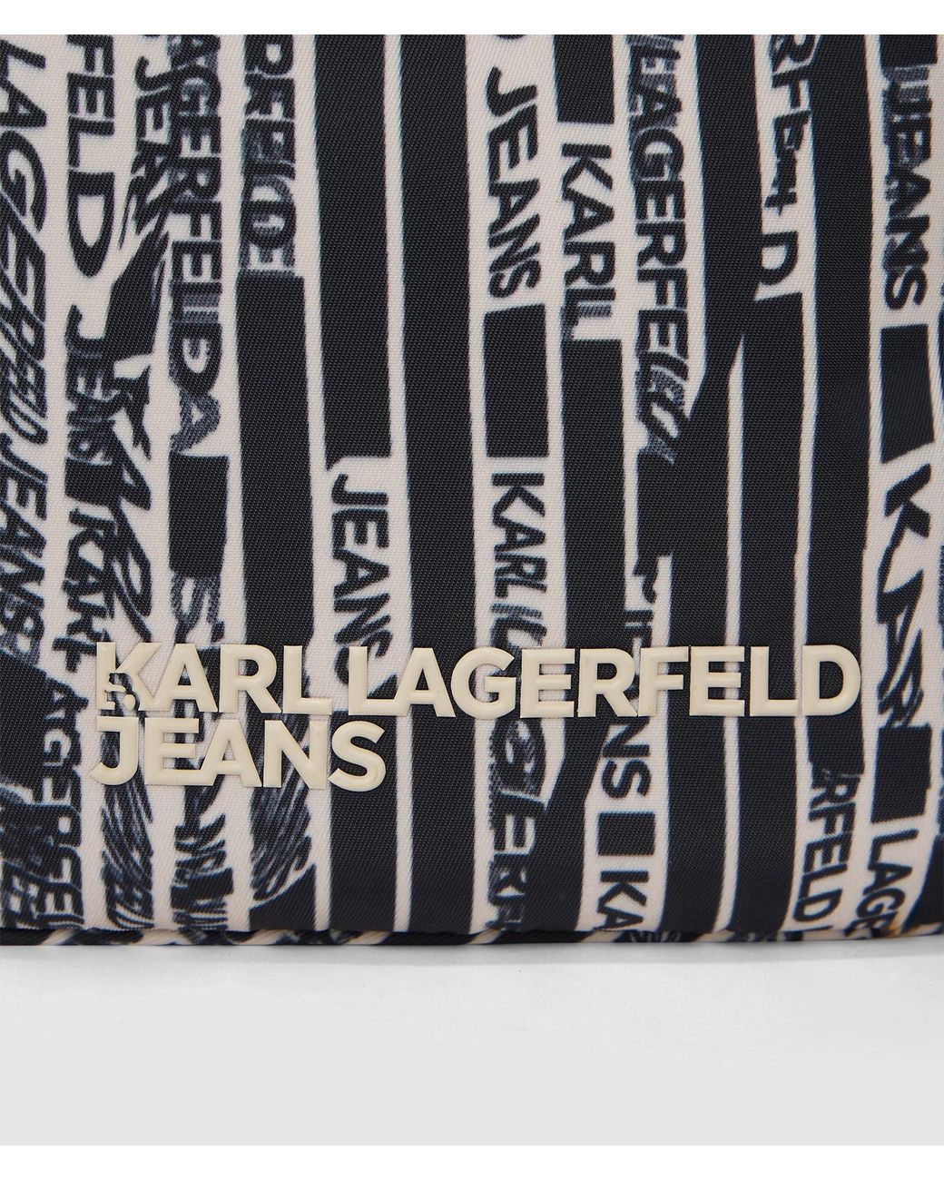 KL Jeans Umhängetasche Aus Nylon Mit Linearem Logo, Herren, Größe in Black für Herren
