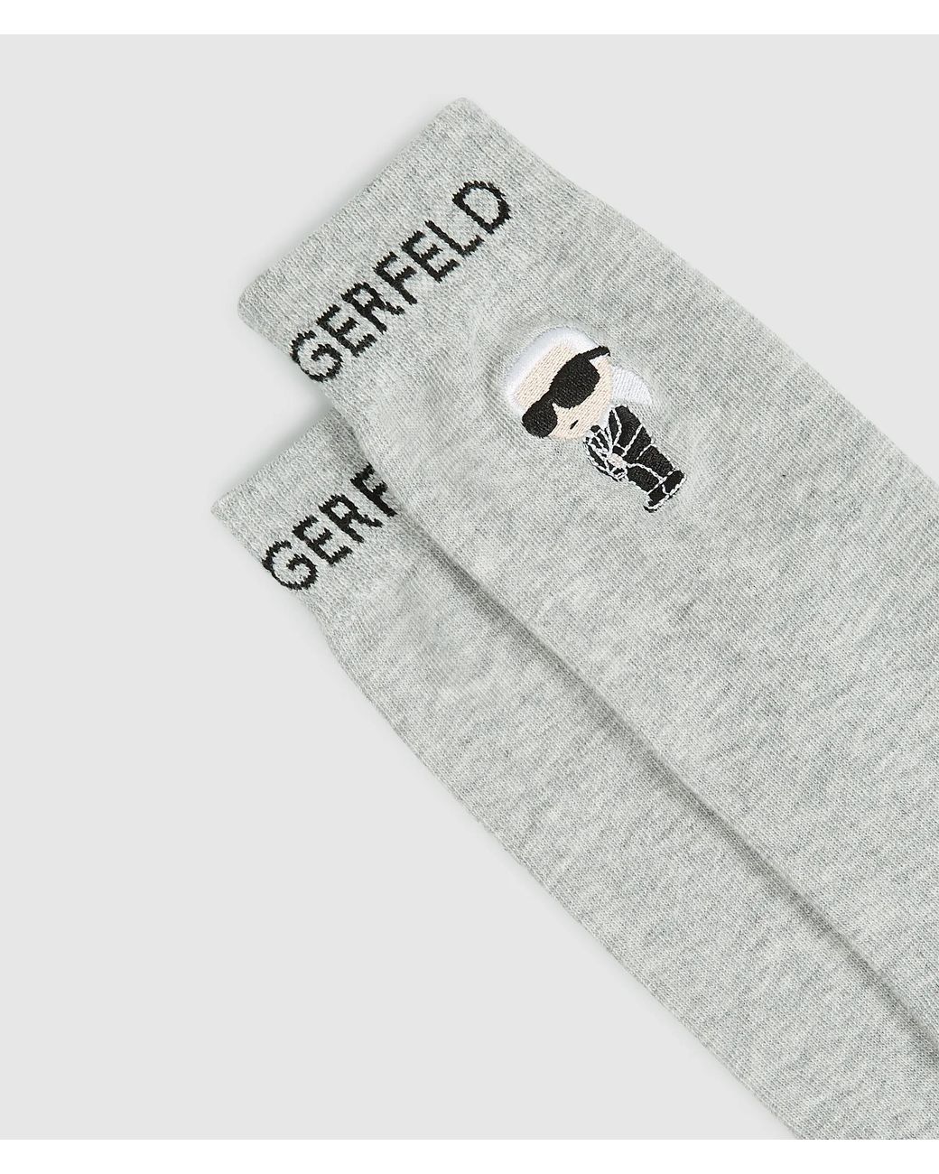 Karl Lagerfeld Metallic Ikon Socks – 3 Pack for men