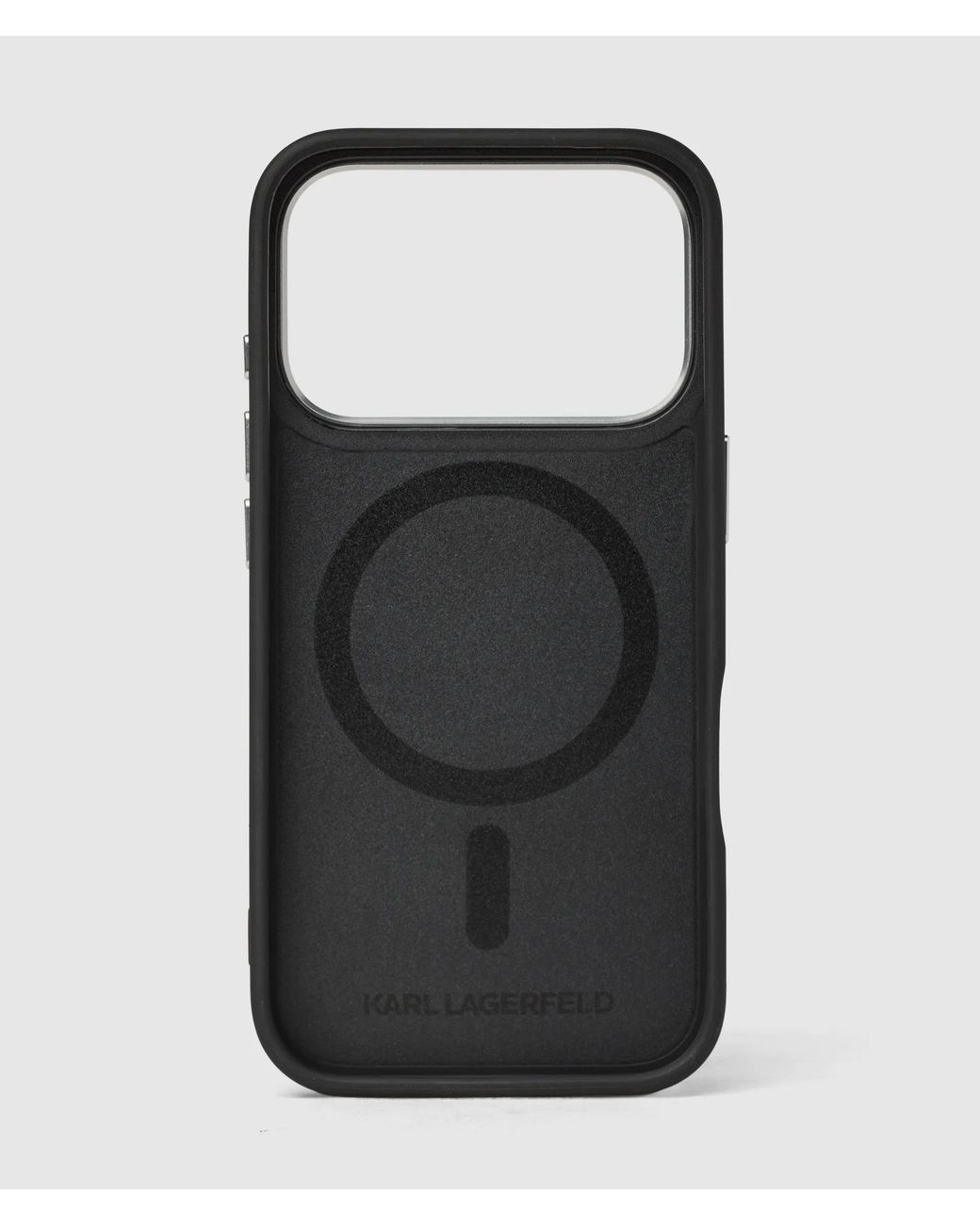Karl Lagerfeld Black Ikon Karl Iphone 16 Pro Max Case for men