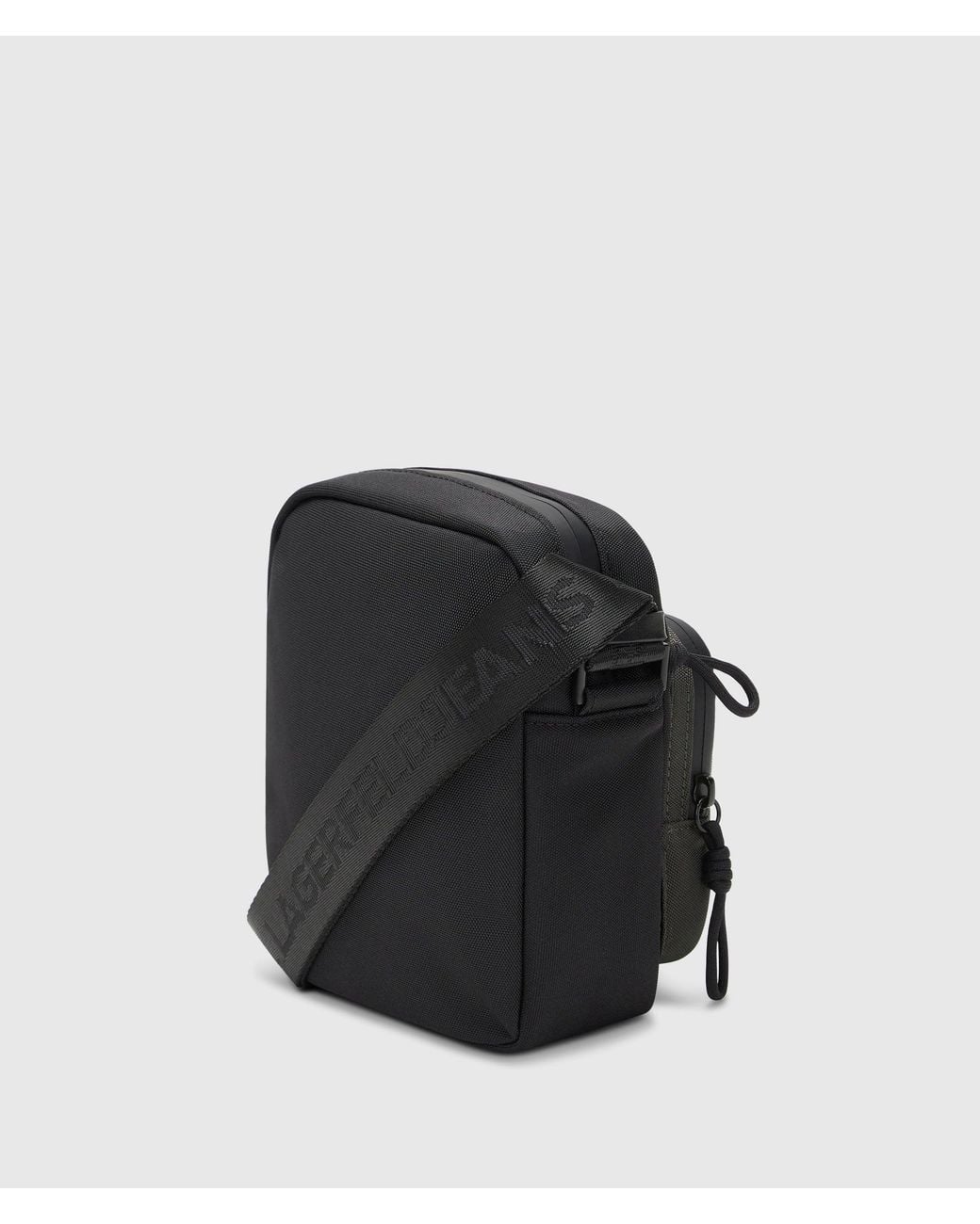 KL Jeans Black Everyday Reporter Bag for men